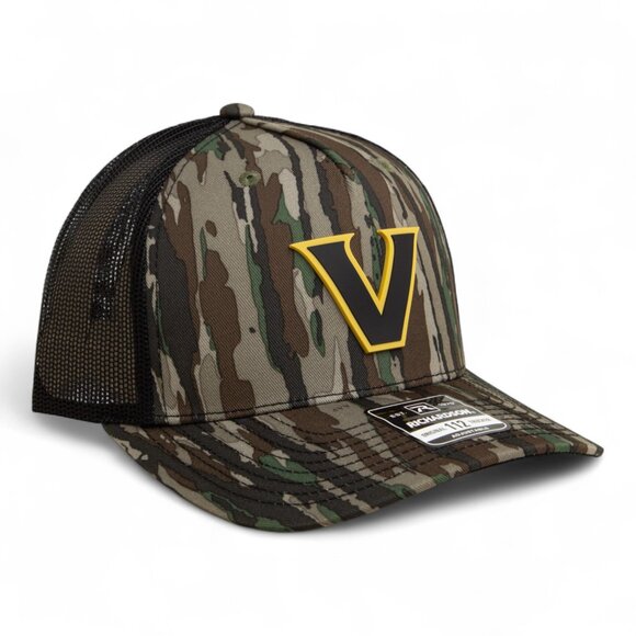 Vanderbilt Commodores Black 3D Snapback Trucker Hat- Realtree Original/ Black - Picture 1 of 3